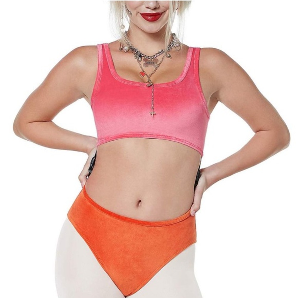 Harley Quinn Birds of Prey Bodysuit- NEW